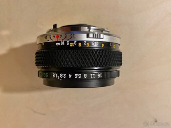 Olympus Zuiko 50 mm, 1.8 - 3