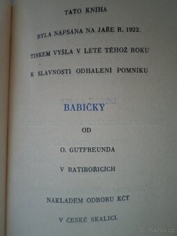 Božena Němcová / Babička / Pohádky - 3
