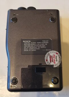 Sony DAT rekorder - walkman vcetne prislusenstvi - 3