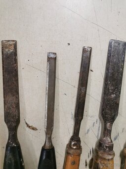 Truhlářské nářadí, dláta. - 3