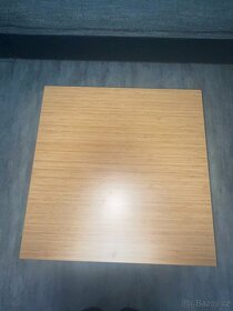 Bambusový konferenční stolek, ruční výroba, zánovní - 3