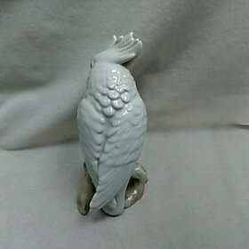 Soška papoušek Kakadu, Royal Dux - 3