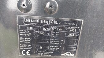 Linde H18T - 3