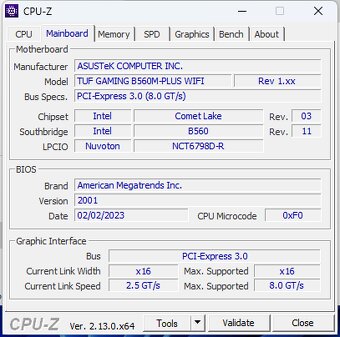 Asus TUF B560-PLUS WiFi (ATX, socket 1200, B560, WiFi, BT) - 3