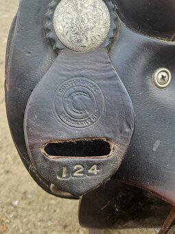 Westernové Sedlo Continental 124 - 3