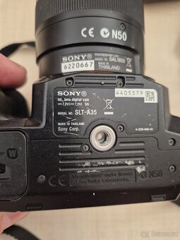 Fotoaparát Sony STL- A35, kruhový blesk HVL-RLAM - 3