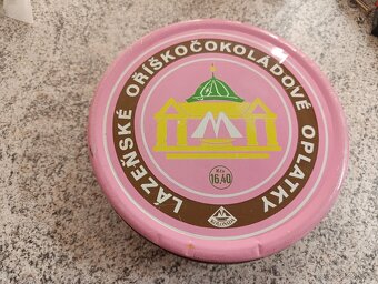 RETRO PLECHOVKA OD LÁZEŇSKÝCH OPLATEK, MARIÁNSKÉ LÁZNĚ - 3