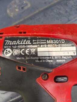 Aku vrtačka Makita M8301D - 3