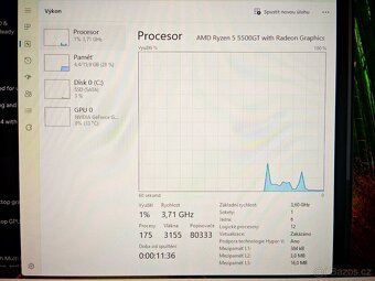 Nový herní pc AMD Ryzen 5, - 3