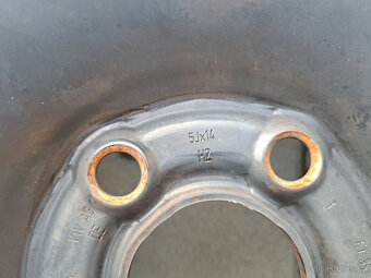 Letní sada kol 5x100 R14 fabia - 3
