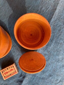 Sada celodřevěných dóz - 3