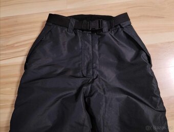 Dětské černé lyžařské kalhoty Crivit 146/152 - 3