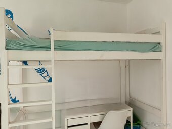 vyvýšená postel z masivu - 3