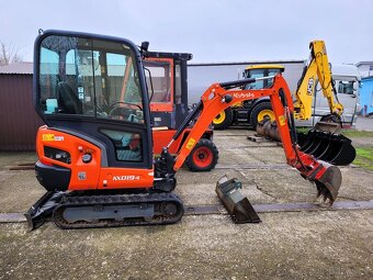 minirypadlo Kubota KX019-4 + Powertilt - 3