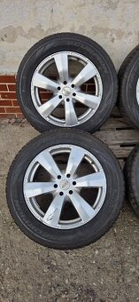 Alu kola r18, 6x139,7 Dotz, Ranger, zimní pneu 255/55 - 3