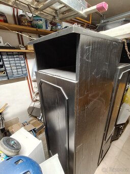 Černá obývací stěna/ vytrýna - 3