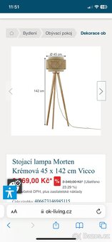 Stojací lampa NOVÁ - 3