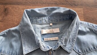 alá džínová košile Clockhouse, vel. 36 - 3