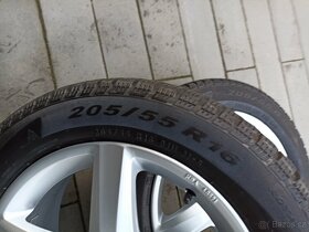 ALU kola 5x112 R16 s pneu (SK) - 3