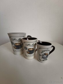 3  nové kávové hrnky - 3