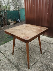 Starožitný konferenční stolek k renovaci - 3