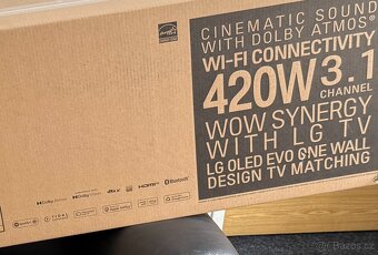 LG Soundbar pro TV s Dolby Atmos 3.1kanálový SG10TY - 3