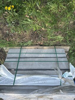 Obrubníky 20 x 100 cm Presbeton nové 59 ks paleta a více - 3