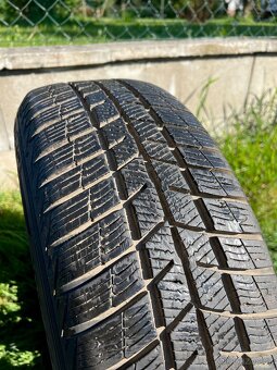 BMW (E46 E36) 2x plechové disky + zimní pneu - 3