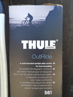 Prodám střešní nosič kola Thule Outride 561, cena 1.990 Kč. - 3