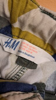 Prďácké džínové kraťasy H&M/Replay, vel.170/14let - 3
