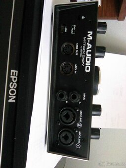 Prodám zvukovou kartu M - AUDIO M TRACK 2x2 M - 3
