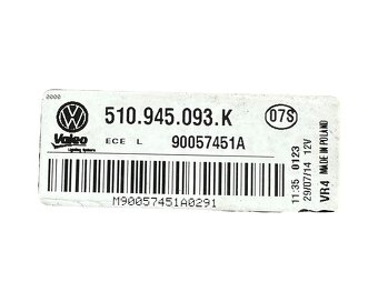 Levé zadní kufrové světlo 510945093K VW Golf 7 Sportsvan 15 - 3