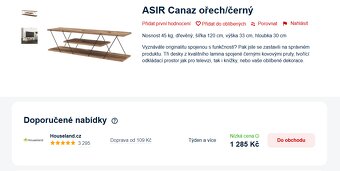 Stůl pod TV - ASIR Canaz - 3