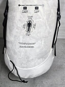 Turistický péřový spací pytel MT 900 0 °C XL - 3