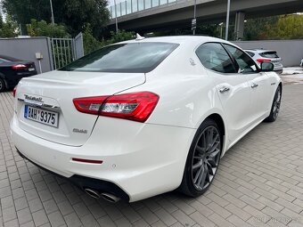 Maserati Ghibli SQ4 1.majitel ČR 57tkm TOP STAV - 21% DPH - 3