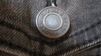 Nádherná nová černá džínová bunda vel. S - 3