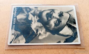 Vojta Merten, herec, autogram, reklamní pohlednice, rok 1939 - 3