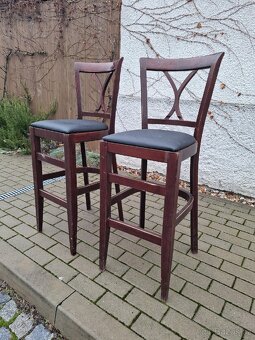 2x barové židle - 3