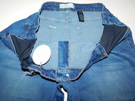 Dámské elastické džínové kraťasy-Nové-Next-vel.48 - 3