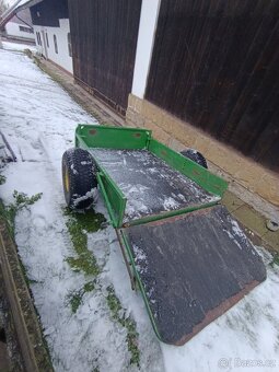 Přívěsný vozík za traktor/čtyřkolku/auto - 3