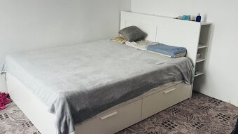 Manželská postel s matrace 180x200 - 3