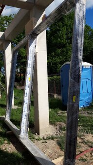 Okno HS portál, 3390x2600, hliníkové, nové - 3