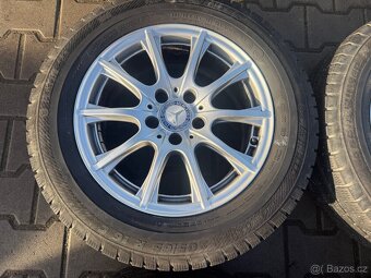 4x al kola 5x112 16 + pneu zimní 205/65 R16C - 3