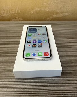 Apple iPhone 12 mini 64GB bílá, baterie 100% - 3