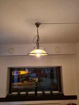 Retro mosazné lustry - 3