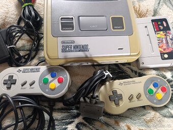 SNES Super Nintendo 1chip + Hra - 3