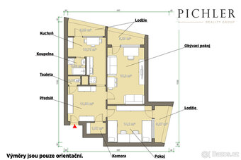 Prodej bytu 2+1, 71 m2, Heyrovského, Plzeň - 3