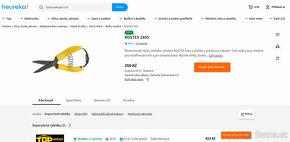 Nové řemeslnické nůžky českého výrobce ROSTEX typu cvikačky - 3