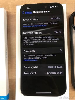 Zánovní Apple iPhone 15 PLUS 128GB ZÁRUKA - 3