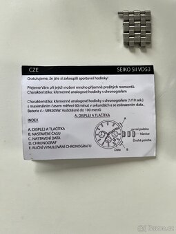 Exkluzivní Hodinky Tatra – Limitovaná Edice Seiko SII VD53 ( - 3